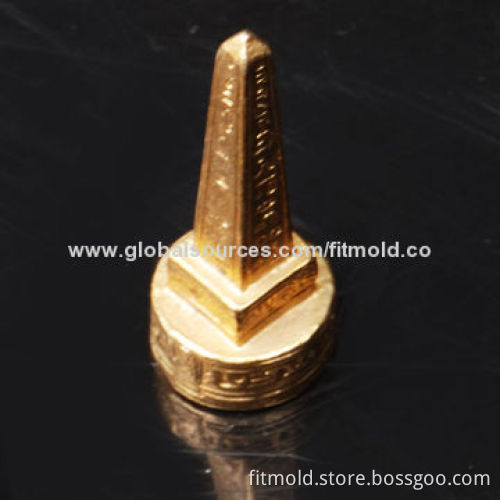 Die-cast Statue, Zinc Alloy, Copper Plating